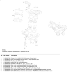 Brzdové destičky SRAM ORGANIKA/OCEL (QUIET) - TRAIL/GUIDE/G2