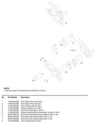 Brzdové destičky SRAM ORGANIKA/HLINÍK (Quiet/light) - LEVEL TL/LEVEL T/LEVEL/LEVEVEL ULT/TLM B1 (2020+)/DB/Elixir/2 Piece Road